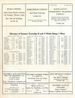 Directory 005, Platte County 1914